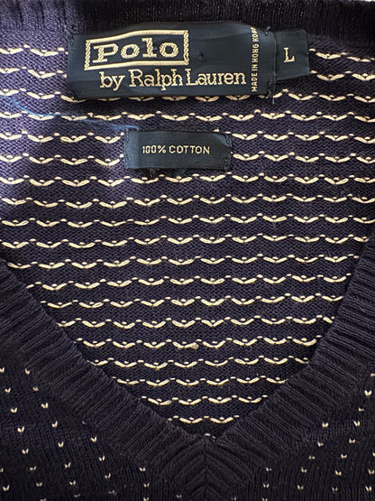 Polo Ralph Lauren V-Neck Sweater (L)