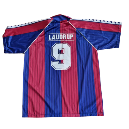 Rare Barcelona "Laudrup 1992-1995" Vintage Trikot (XL)