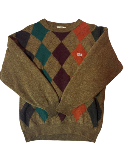 Lacoste Vintage Sweatshirt 100% Cotton (M)