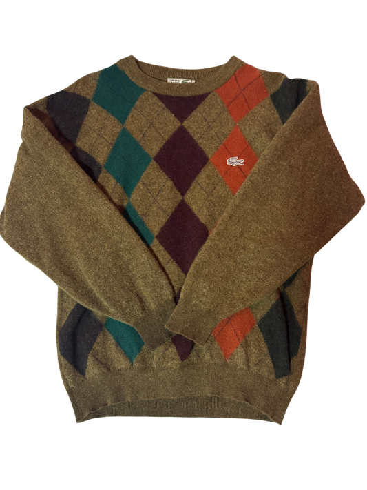 Lacoste Vintage Sweatshirt 100% Cotton (M)