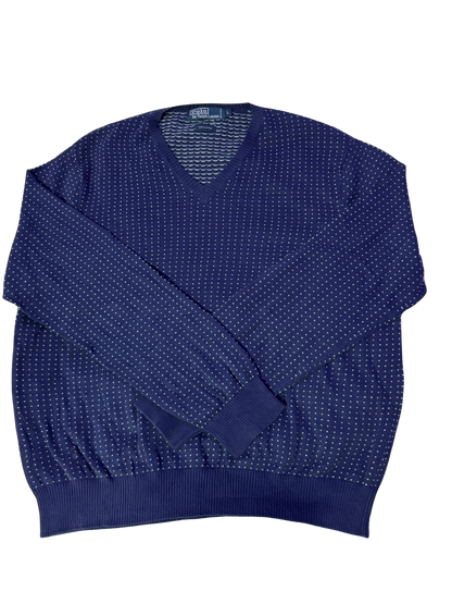 Polo Ralph Lauren V-Neck Sweater (L)