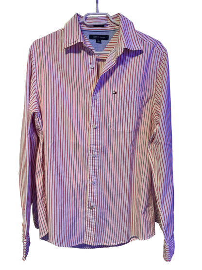 80s Two Ply Shirt by Tommy Hilfiger (S)