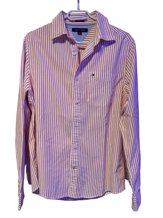80s Two Ply Shirt by Tommy Hilfiger (S)